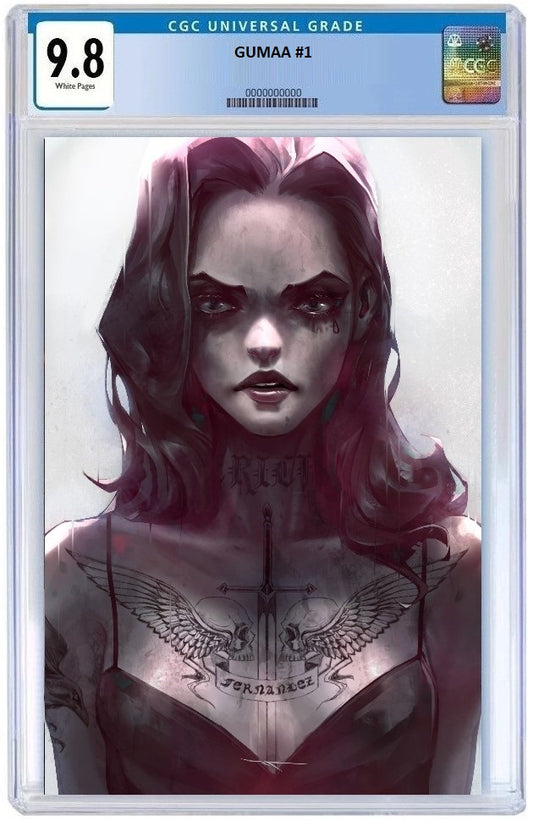 GUMAA : THE BEGINNING OF HER #1 IVAN TAO VIRGIN VARIANT LIMITED TO 450 CGC 9.8 PREORDER