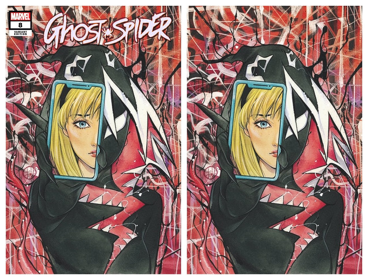 GHOST-SPIDER #8 PEACH MOMOKO GWENOM VARIANT