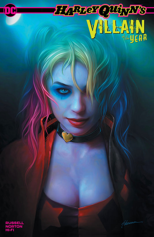 HARLEY QUINN VILLAIN OF THE YEAR #1 SHANNON MAER CUSTOMER APPRECIATION TRADE DRESS VARIANT LIMITED TO 3000