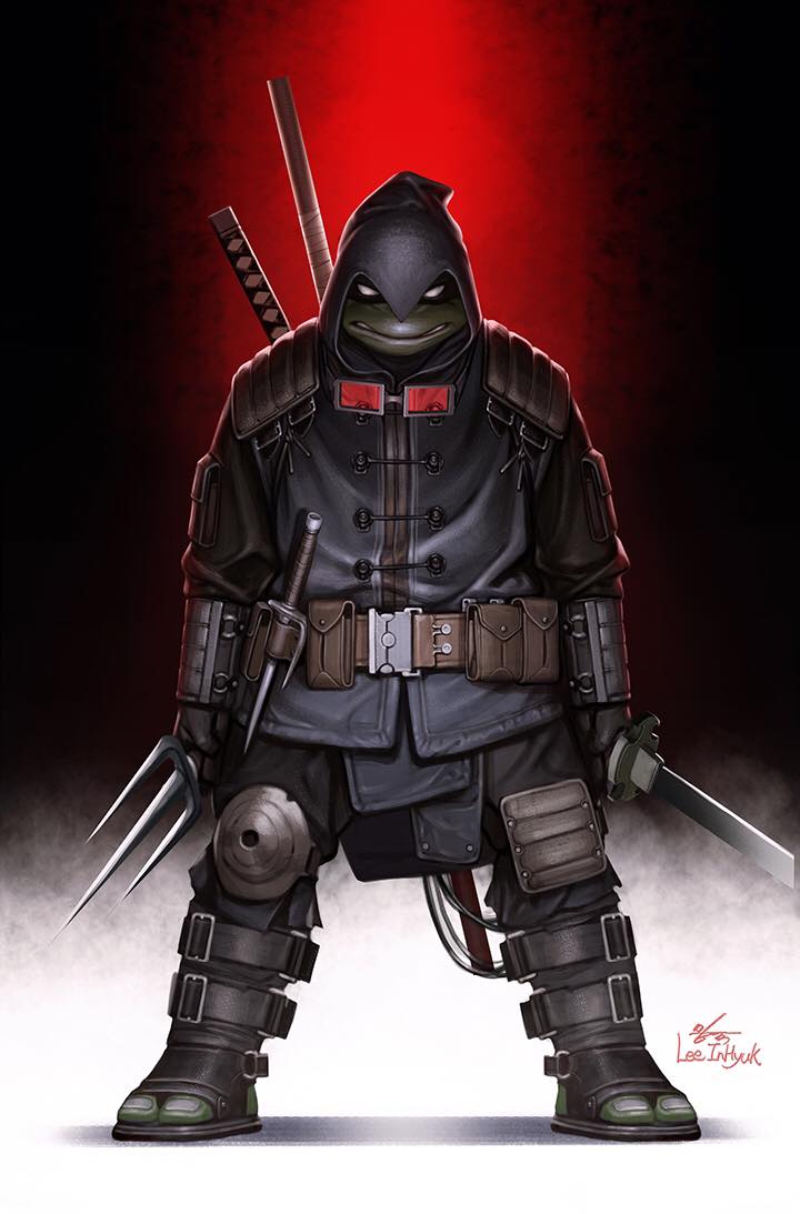 TMNT THE LAST RONIN #1 INHYUK LEE VIRGIN VARIANT