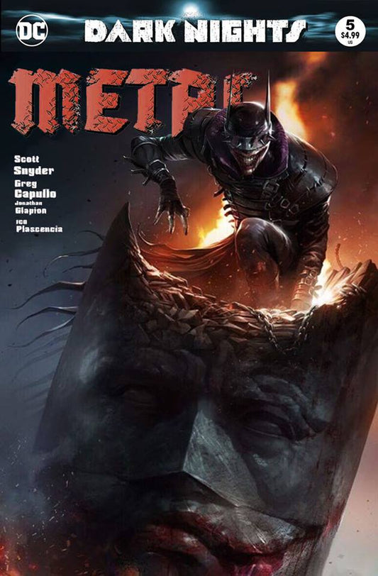 DARK NIGHTS METAL #5 FRANCESCO MATTINA TRADEVARIANT LIMITED TO 3000