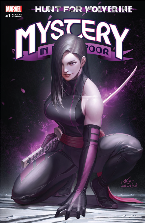 HUNT FOR WOLVERINE MYSTERY MADRIPOOR #1 IN HYUK LEE PSYLOCKE TRADE DRESS VARIANT LIMITED TO 3000 COPIES