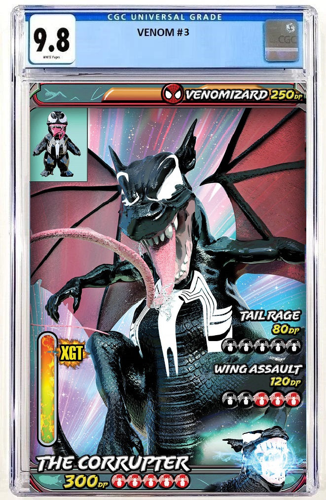 VENOM #3 MIKE MAYHEW VENOMIZARD VIRGIN VARIANT LIMITED TO 1000 CGC 9.8 PREORDER