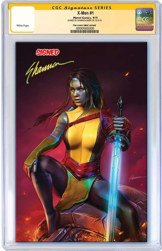 X-MEN #1 SHANNON MAER VIRGIN VARIANT LIMITED TO 600 COPIES CGC SS PREORDER