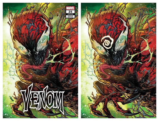 VENOM #25 JONBOY MEYERS TRADE/VIRGIN VARIANT SET