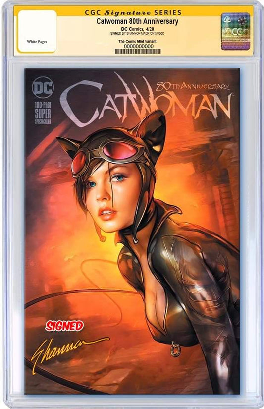 CATWOMAN 80TH ANNIVERSARY SHANNON MAER VARIANT LIMITED TO 2000