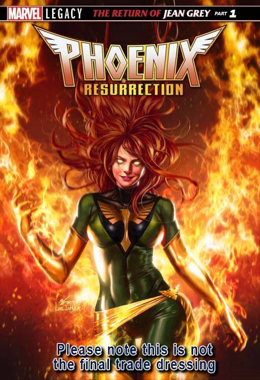 PHOENIX RESURRECTION RETURN OF JEAN GREY #1 EXCLUSIVE INHYUK LEE TRADE DRESS VARIANT LIMITED TO 3000