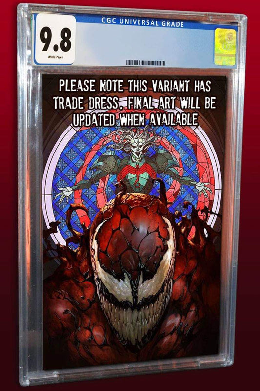 WEB OF VENOM CULT OF CARNAGE #1 SKAN SRISUWAN TRADE DRESS VARIANT LIMITED TO 3000 CGC 9.8 PREORDER