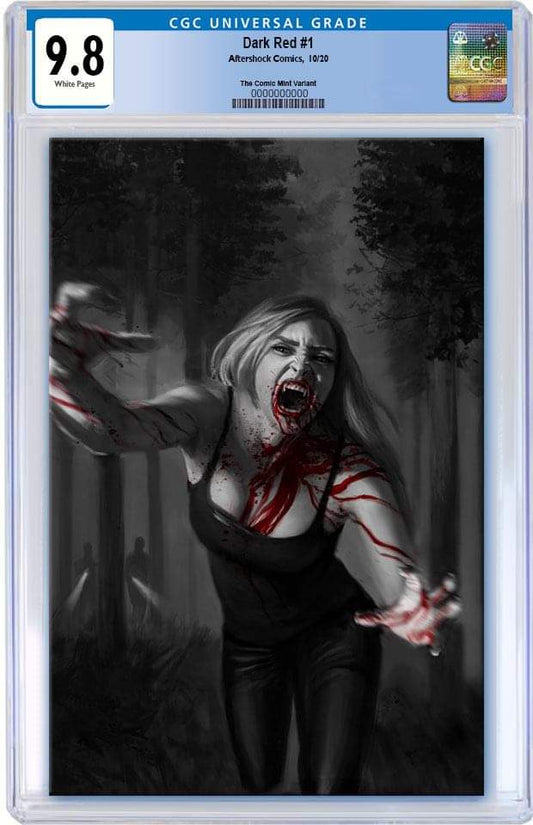 DARK RED 1 AARON BARTLING NYCC WEEK COLOUR SPLASH VIRGIN VARIANT LIMITED TO 200 CGC 9.8 PREORDER