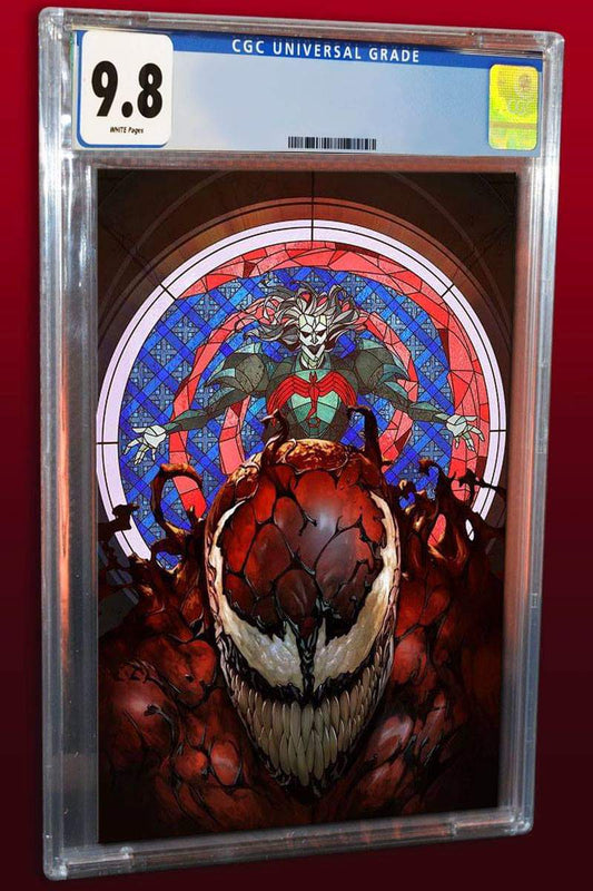 WEB OF VENOM CULT OF CARNAGE #1 SKAN SRISUWAN VIRGIN VARIANT LIMITED TO 800 CGC 9.8 PREORDER