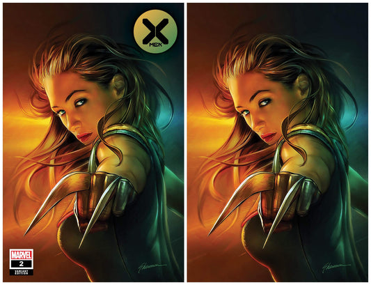 *X-MEN #2 SHANNON MAER X-23 TRADE/VIRGIN VARIANT SET LIMITED TO 600 SETS