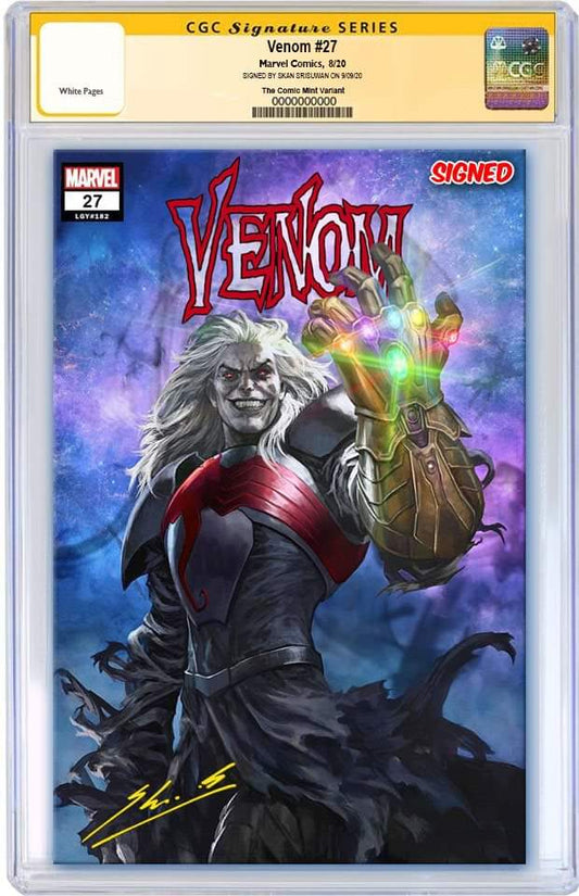 VENOM #27 SKAN SRISUWAN CLATYON CRAIN VENOM #7 HOMAGEVARIANT