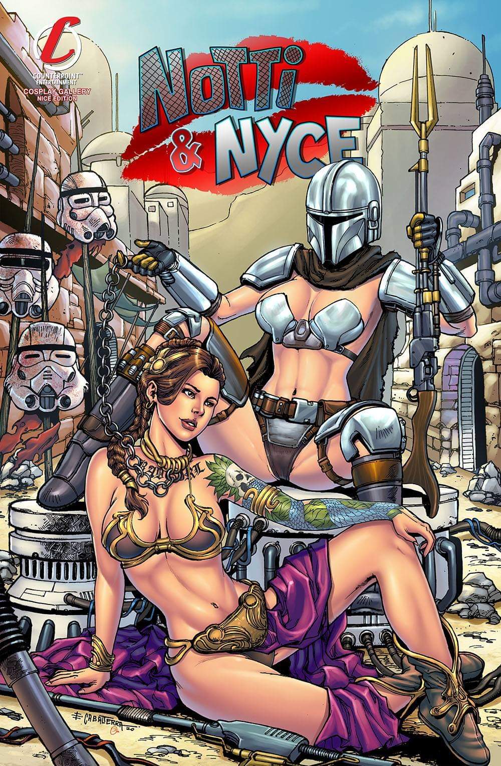 NOTTI & NYCE #1 EMIL CABALTIERRA STAR WARS DAY VARIANT COVER OPTIONS