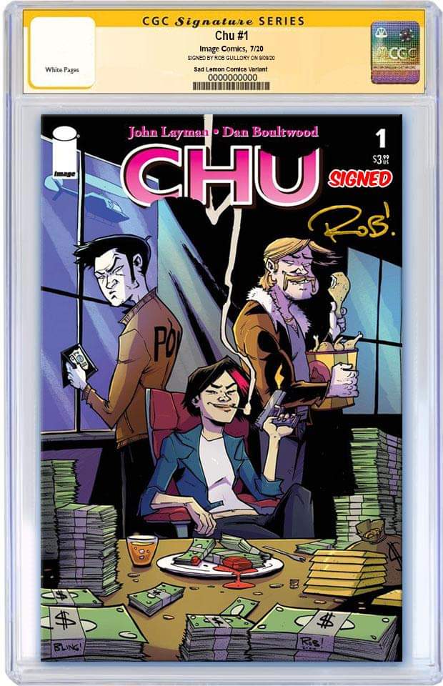 CHU #1 ROB GUILLORY VARIANT LIMITED TO 500 COPIES CGC SS PREORDER