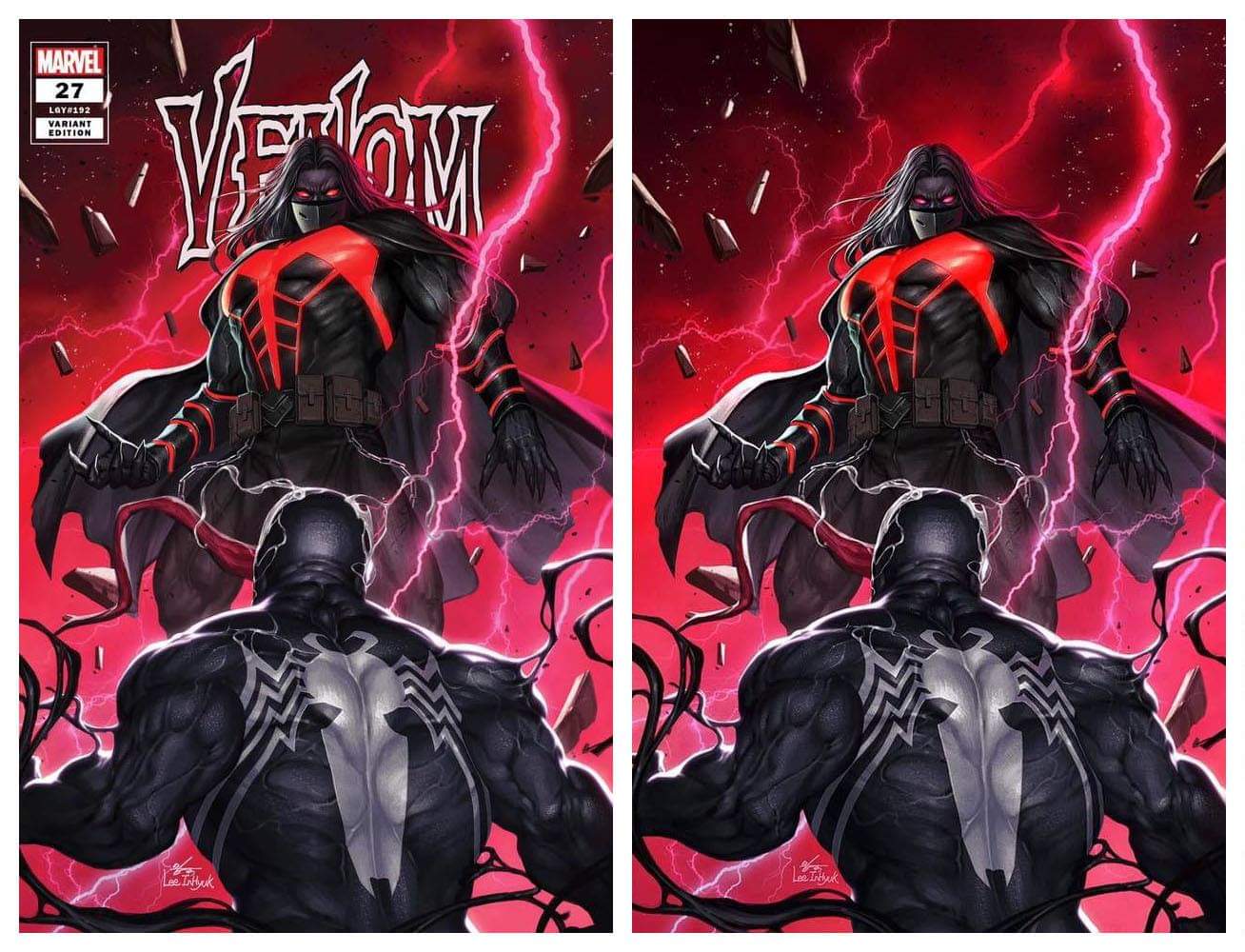 VENOM #27 INHYUK LEE CODEX TRADE/RED VIRGIN SET LIMITED TO 1250 SETS