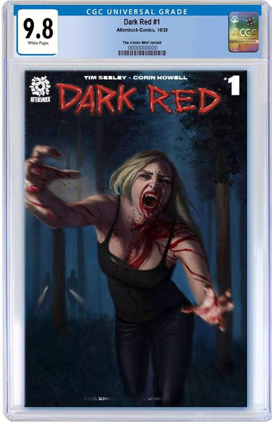 DARK RED 1 AARON BARTLING NYCC WEEK TRADE DRESS VARIANT LIMITED TO 500 CGC 9.8 PREORDER