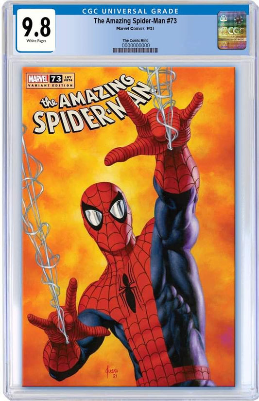 AMAZING SPIDER-MAN #73 JOE JUSKO EXCLUSIVE VARIANT LIMITED TO ONLY 1000 WITH COA CGC 9.8 PREORDER