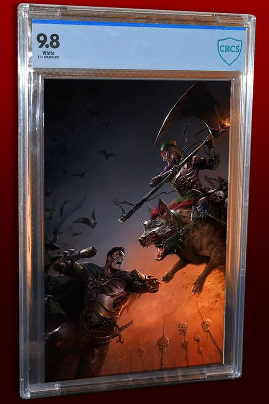 DARK NIGHTS METAL #1 FRANCESCO MATTINA UNMASKED VIRGIN CBCS 9.8 ULTIMATE VARIANT LIMITED TO 250