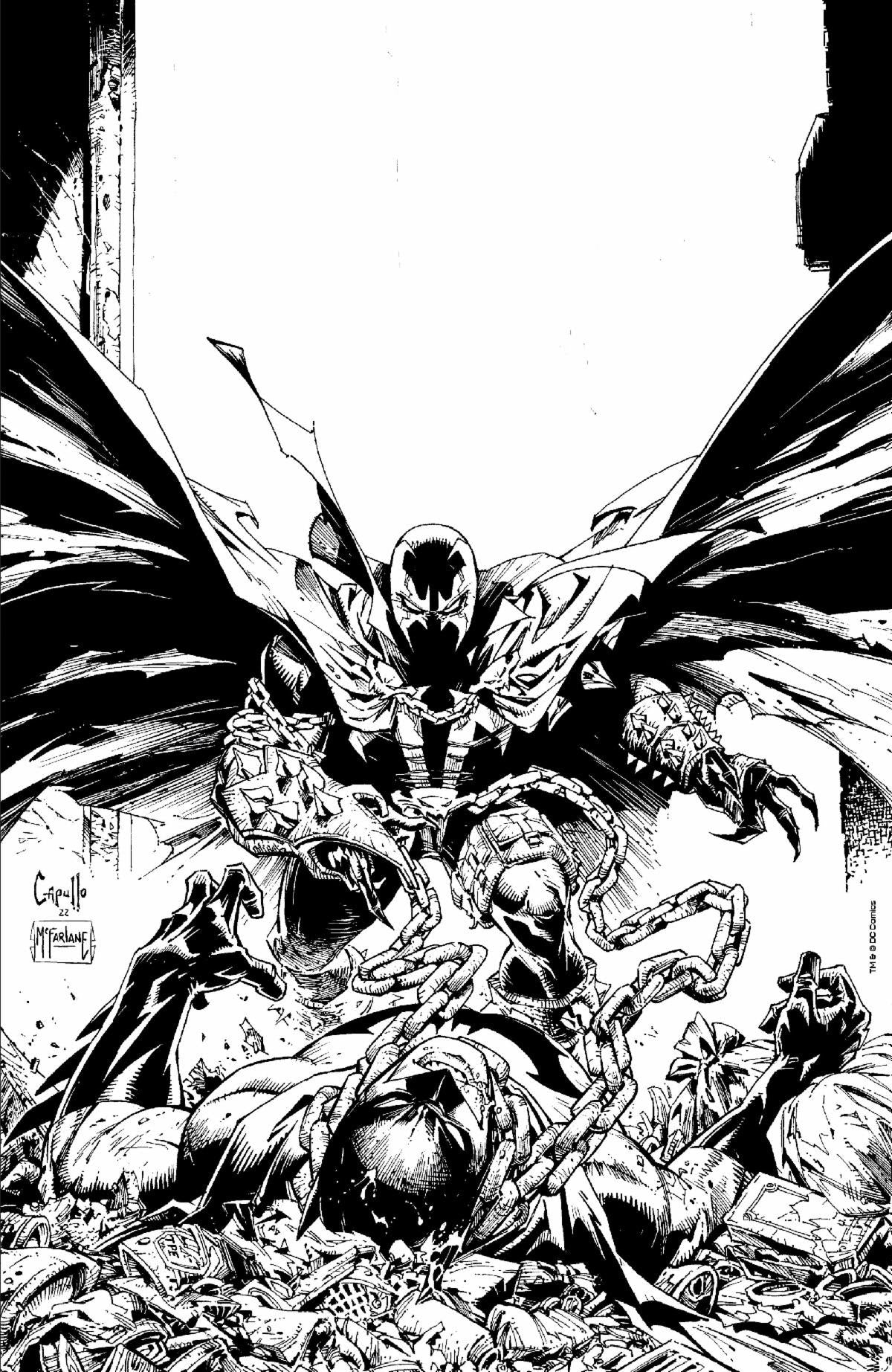 14/12/2022 BATMAN SPAWN #1 1:666 SIGNED TODD MCFARLANE VARIANT INCLUDES CGC COA