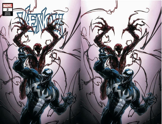 VENOM #2 CLAYTON CRAIN TRADE/VIRGIN VARIANT SETS LIMITED TO 600 SETS