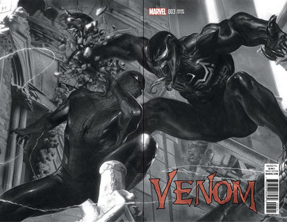 NOW VENOM #3 GABRIELE DELL’OTTO COLOR B&W VIRGIN VARIANT SETS - Sad Lemon Comics