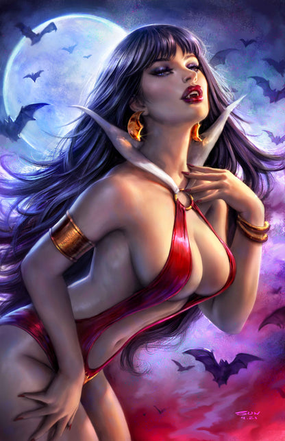 VAMPIRELLA #21 SUN KHAMUNAKI FOIL STAMPED VIRGIN VARIANT LIMITED TO 350 COPIES