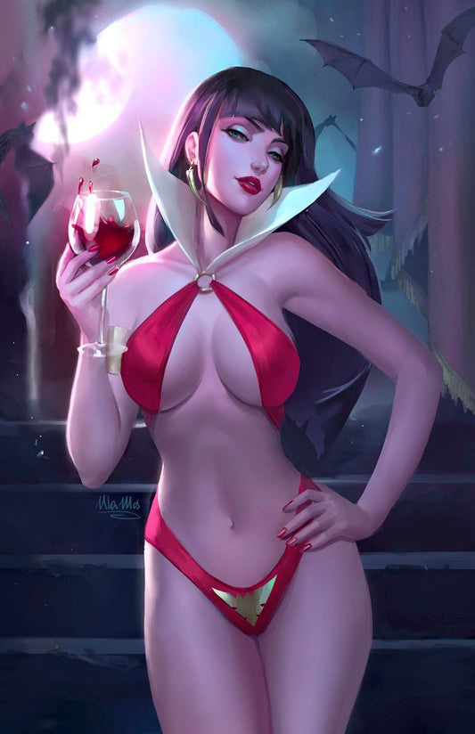VENGEANCE OF VAMPIRELLA #1 ULA MOS VIRGIN VARIANT LIMITED TO 500 COPIES
