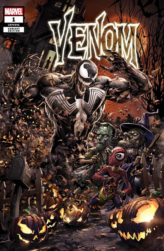 VENOM #1 CLAYTON CRAIN TRADE DRESS HALLOWEEN VARIANT